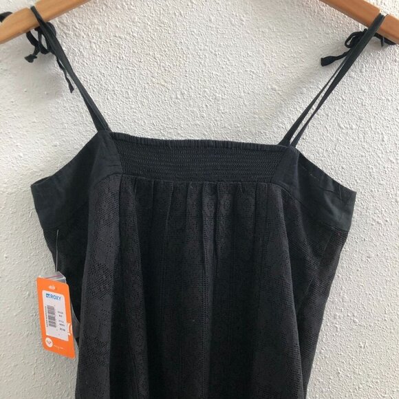 NWT ROXY Button Up Sleeveless Mini Dress Size Large - Picture 3 of 8
